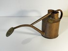 Vintage Haws Copper Long-Stem Watering Can 1QT. 16” Long Rowley Ripple Very Nice