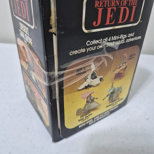 Vintage STAR WARS 1983 ROTJ Desert Sail Skiff Mini-Rig MIB Kenner Complete - Picture 11 of 17