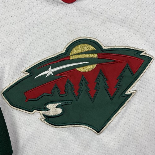 Vintage Minnesota Wild Hockey Trikot CCM NHL weiß Jugend L/XL - Bild 2 von 10