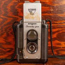 Argus Seventy Five 620 Rollfilm TLR Box Camera Tested Working