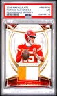 2025 IMMACULATE COLLECTION REMARKABLE JERSEYS PATRICK MAHOMES II 8/49 PSA 7