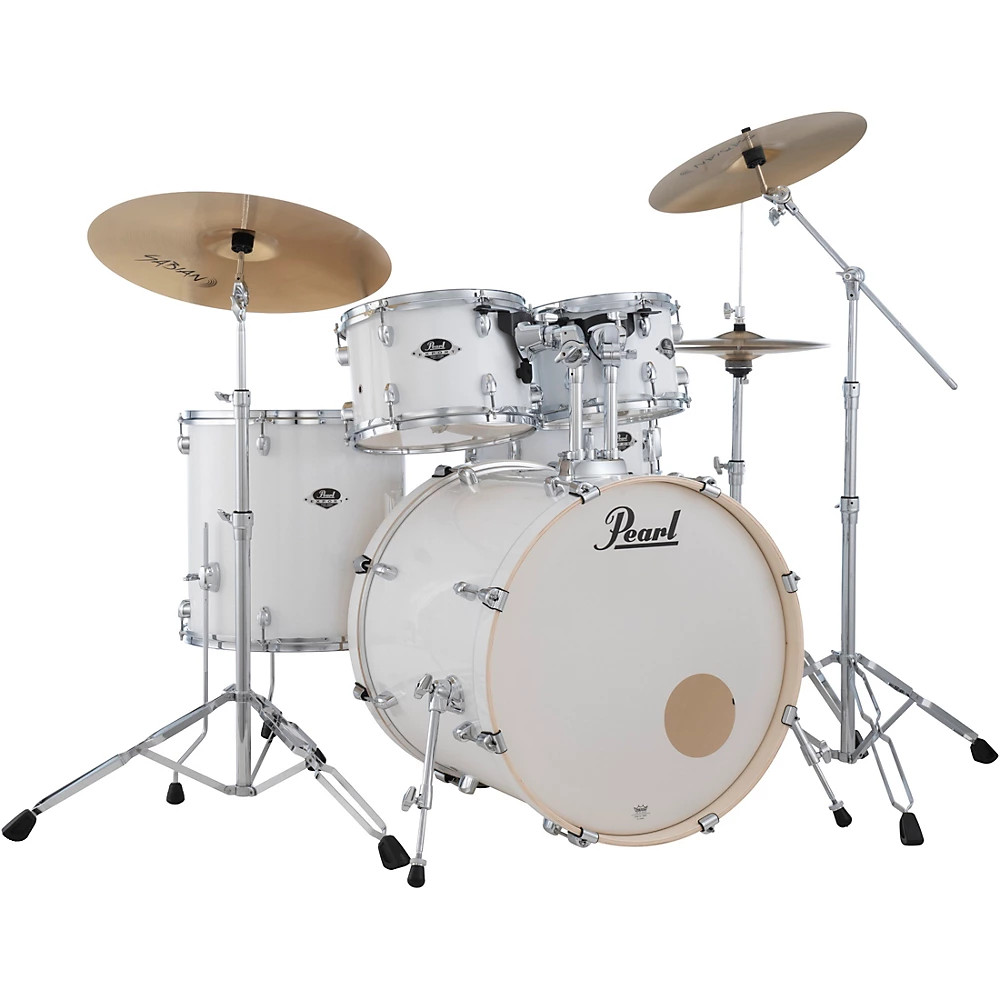 Pearl Export EXX 5-Piece Drum Set With Sabian PX Cymbals - Pure