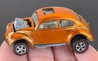 Vintage Hot Wheels Redline 1968 LIGHTER ORANGE Custom Volkswagen US - SHOCKER!