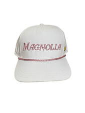 Masters Magnolia Rope Hat White Pink American Needle Augusta Snapback NWT