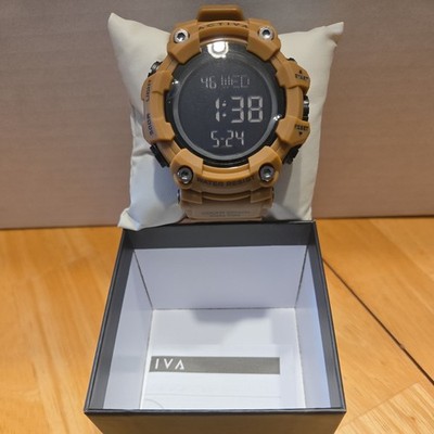 Activa Kadron X Invicta Digital Men's Watch - 53mm, Khaki (ACW1968-010)