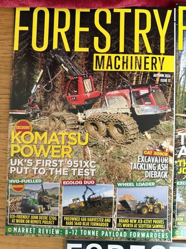 FORESTRY MACHINERY MAGAZINES RETIRED FROM YEARS 2020-2024 Issues 5-13 x9 - Picture 2 of 11