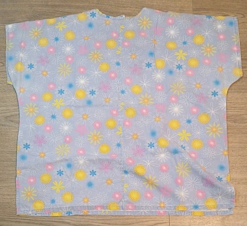 WOMAN'S JIJ SCRUBS 2XL SCRUB TOP SHIRT FLOWER MULTI COLORED - Picture 4 of 4