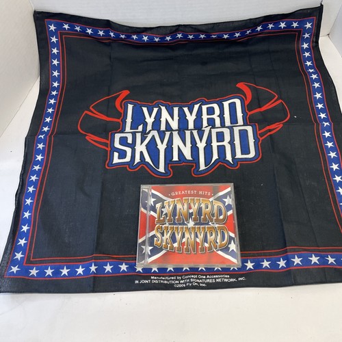 Lynyrd Skynyrd cd, and bandanna - Picture 1 of 3