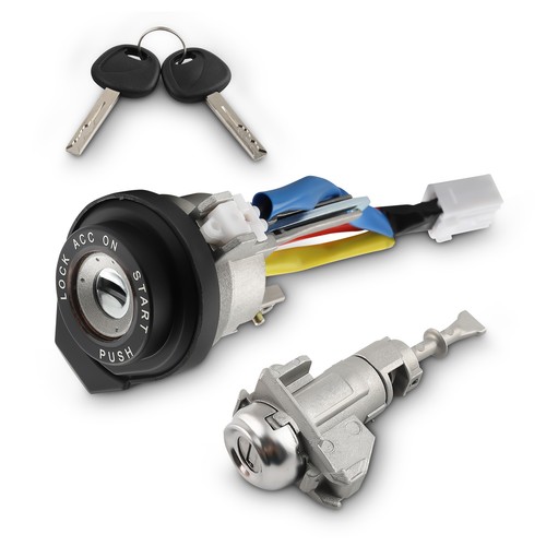 Interruptor de cilindro de bloqueo de encendido + 2 llaves para Kia Rio 13-17 Optima 11-15 81900-1WK00 - Imagen 5 de 19