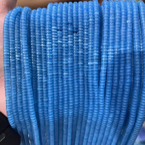 2x4 mm Hochwertige Dopamin Katzenauge Opal Heishi Scheibe Perlen zur Schmuckherstellung - Bild 19 von 45