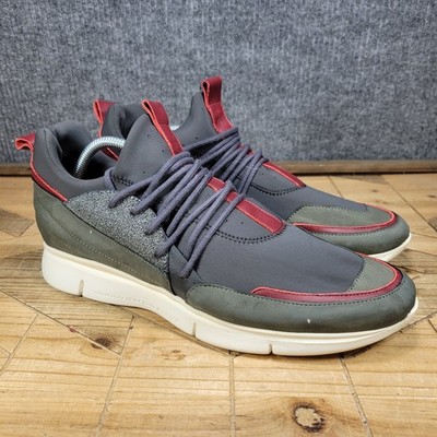 Android Homme Runyon Mens 45EU 11 US Sneakers Runner Wine & Caviar Grey Neoprene