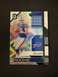 2018 Panini Unparalleled - Josh Allen RC Rookie Focus #RF-JA Rookie Bills