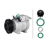 Klimakompressor 12 V Ø 125 Mm Hella Thermo-Expertise FüR U.A. Hyundai Accent