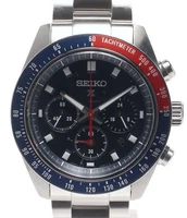 Seiko Prospex Speedtimer Solar Navy Men's Watch 42mm Automatic 159g Condition Us