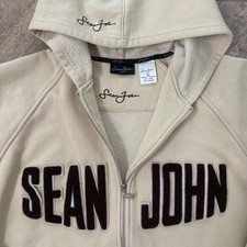 Sean John ホワイト ジャンパー L/XL Sean John ホワイト ジャンパー L/XL Sean John ホワイト