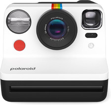 Polaroid 9072 Now 2nd Generation I-Type Instant Film Camera, Black & White 0.7MP
