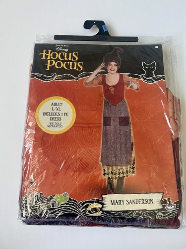 Disney Hocus Pocus Mary Sanderson Costume Halloween Adult Size L/XL - Picture 2 of 5