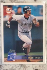 1996 Topps Baseball #185 - Don Mattingly - New York Yankees MINT