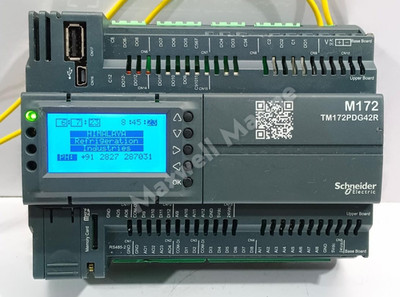 Schneider Electric Modicon M172 Controller 42 IO Display Ethernet TM172PDG42R