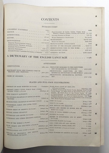 Webster's New International Dictionary Second Edition 1958 Unabridged HC - Picture 9 of 12