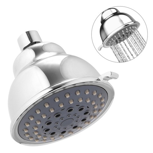 Concealed 4 Inch Fixed Shower Head High Pressure Shower Heads 5 Settings
