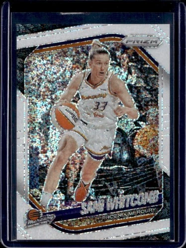 2025 Panini Prizm WNBA Basketball White Sparkle Sami Whitcomb #108