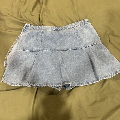Day + Moon Women’s Denim Skort Size Large - Picture 3 of 4