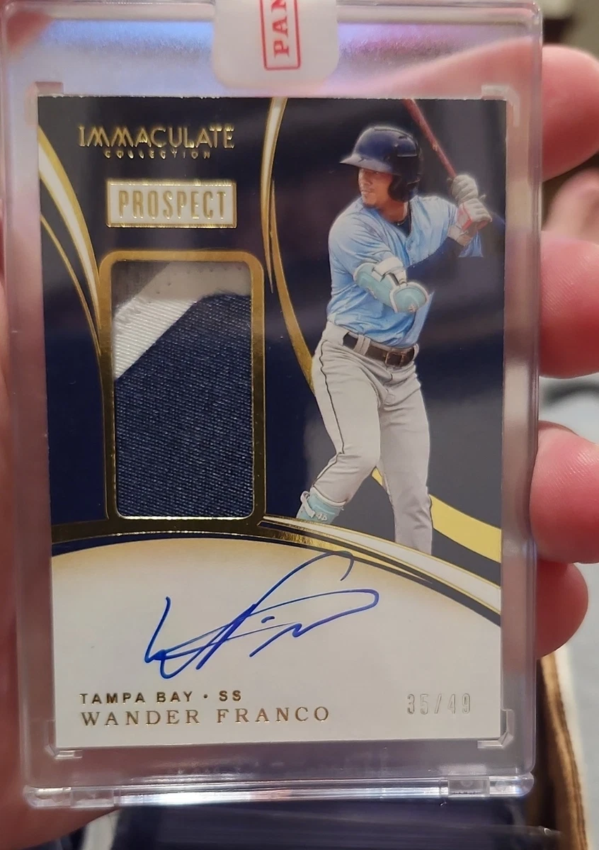 【NPB入り？！】2020 Wander Franco 9枚限定 Auto Panini Wander Franco Baseball Sports Trading Cards & Accessories