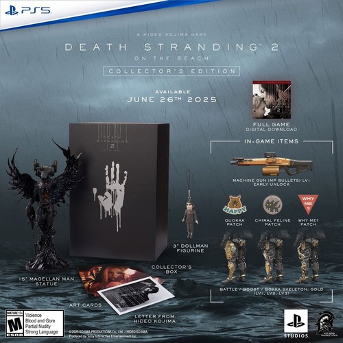 KOJIMA Death Stranding 2: On The Beach Collector's Edition Playstation 5 PS5