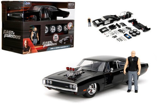 Jada Toys - 1:24 Fast & Furious 1 - Dom's Dodge Charger R/T Build N Collect mit D - Bild 1 von 6