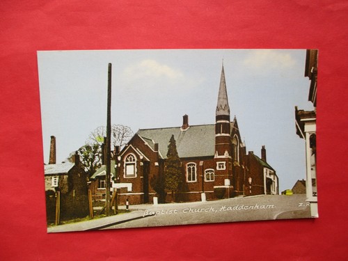Baptist Church-HADDENHAM-Cambridgeshire-1960s Postcard