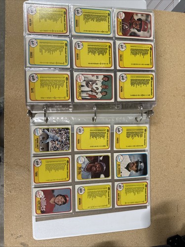 Set completo Fleer Baseball 1981 in raccoglitore - Foto 5 di 7