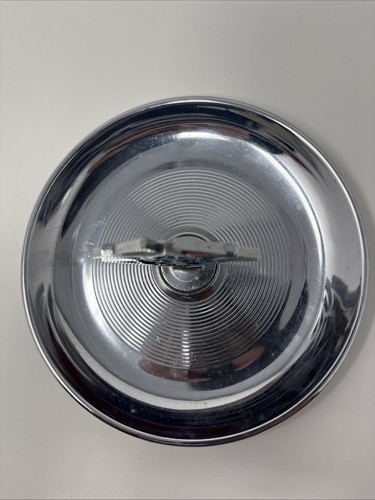 Posacenere Vintage Cavalieri di Colombo-K di C Crest-Cromo-Made in USA - Foto 4 di 9