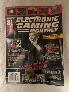 Electronic Gaming Monthly Number 80 March 1996 Fighting Game Special Issue