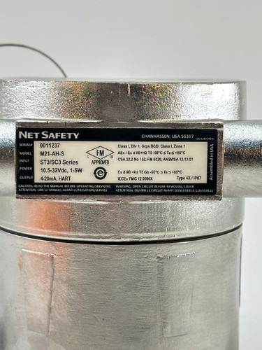 DETECTOR DE GAS MULTICANAL EMERSON NET SAFETY M21-AH-S MILLENIUM II - Imagen 4 de 9