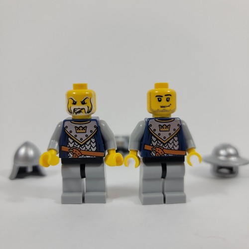 LEGO Castle Fantasy Era Crown Knight Horses Weapons Shield Minifigure Lot - Picture 8 of 22