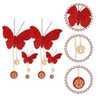  4pcs Hochzeit Verwenden Sie Hanges Butterfly Decor Wohnzimmer Glitzer