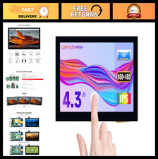 4.3" Capacitive Touchscreen Display for Raspberry Pi 5/4B/3B /3A /2B - 800x480 I