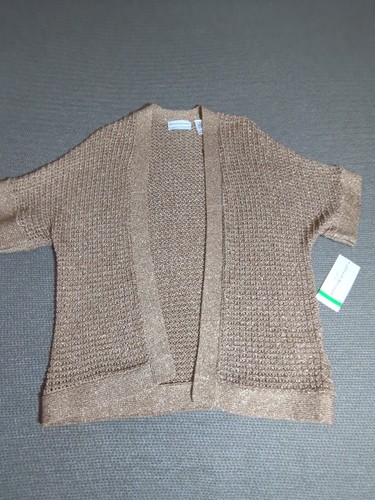 Top para mujer Alfred Dunner | Talla PL | Elegante top bronce | Nuevo con etiquetas - Imagen 1 de 22