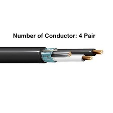 250' Belden 1064A 18 AWG 4 Pair Overall Shielded Instrumentation Cable 600V