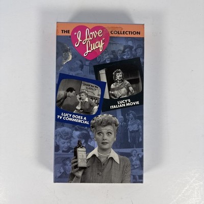 I Love Lucy Collection VHS Lucy Does A TV  Commercial Lucy s Italian Movie