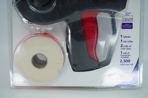 Office Depot OD101 Einzeiliges Etikettierer-Kit Etikettiergerät Monarch 1131 kompatibel Neu - Bild 4 von 12