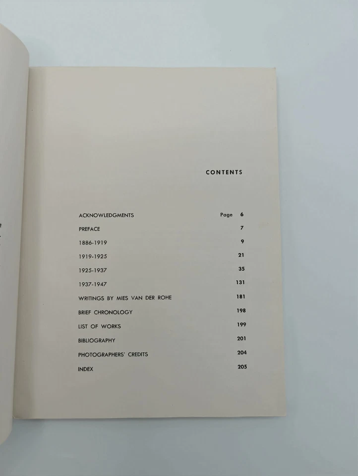 Mies van der Rohe Philip C. Johnson Museum of MoMA  NYC 1947 Exhibition Catalog - Image 3 of 4
