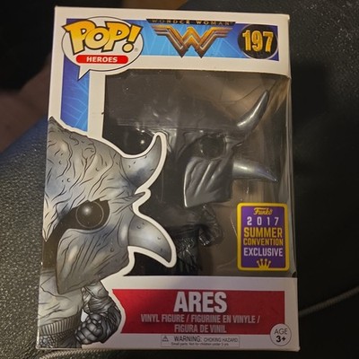 Funko Pop Ares Wonder Woman 197 DC Summer Convention 2017 Exclusive Vinyl Figur