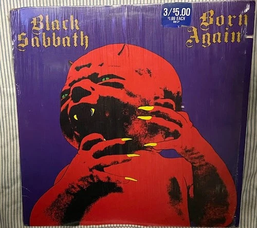 VTG BLACK SABBATH ~Born Again 1983 US 1st Press LP~ Specialty Pressing SLM Δ5351