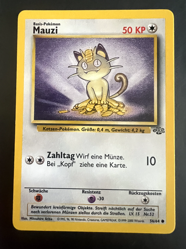 Pokemon TCG - Dschungel / Jungle Set - Karten Auswahl - Near Mint - Bild 38 von 51