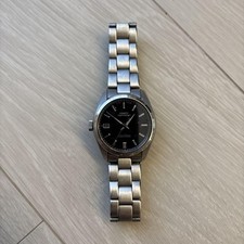 Seiko Mechanical SARB033 Date St.Steel Blk Slv 23jewels Automatic Mens Watch