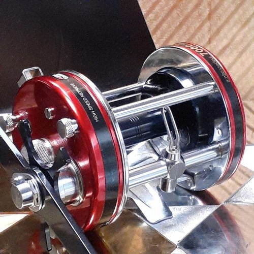 Abu Garcia Ambassador 7000 Old Baitcasting Reel Used Works Fine