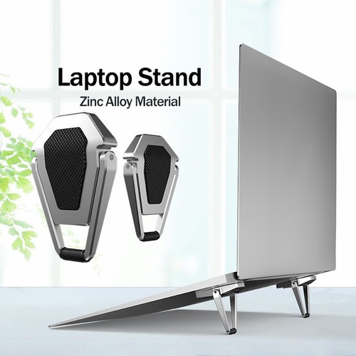 `Unsichtbarer Laptopständer Tragbarer Faltbarer Laptopständer Mini-Kühlung L - Photo 5/7