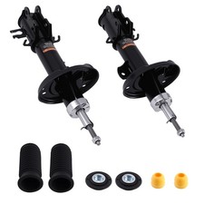 2 Stoßdämpfer + Domlager + Staubschutz for Opel Corsa D E 339715 Vorne 345084